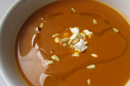 roasted red pepper soup II