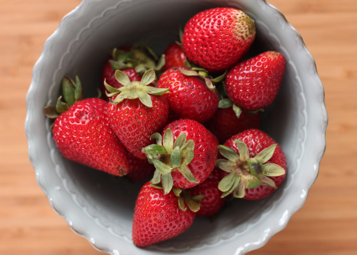 Yoghurt Strawberry Parfait