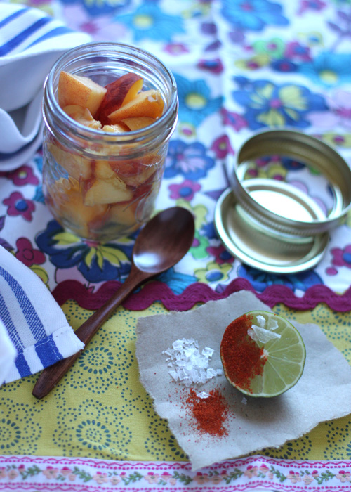 peach salad