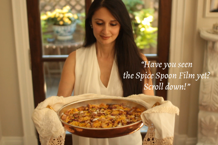"Have you seen the Spice Spoon Film yet? Scroll down!"
